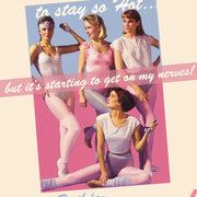 80's WORKOUT | birthday card