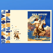 HEY BITCH! jesus unicorn