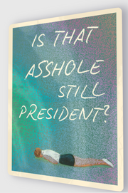 STILL PRESIDENT? sticker Pixie Dust
