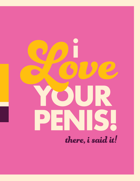LOVE PENIS  love card