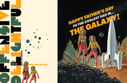 GALAXY DAD father's day card