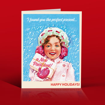 MX30 PERFECT PRESENT! christmas, holiday, political card