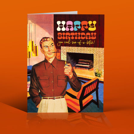COOL SOB BIRTHDAY card