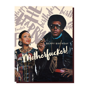 MOTHER FUCKER birthday card