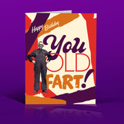 OLD FART birthday card