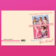 80's WORKOUT | birthday card