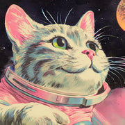 OUT OF THIS WORLD cat~ birthday card