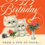 LITTLE SHITS! kittens birthday card