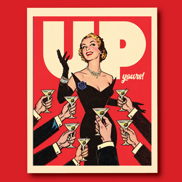 UP YOURS GIRL!