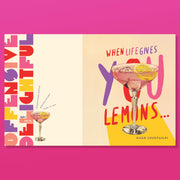 When Life Gives You LEMONS...Make COCKTAILS!