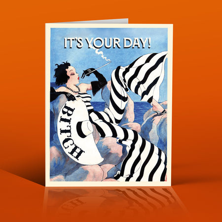 RELAX BITCH! cards for women