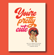PRETTY CUTE! love card