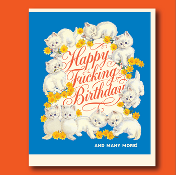 KITTENS BIRTHDAY MORE!