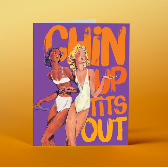 AF02 chinup girls - Offensive+Delightful Cards