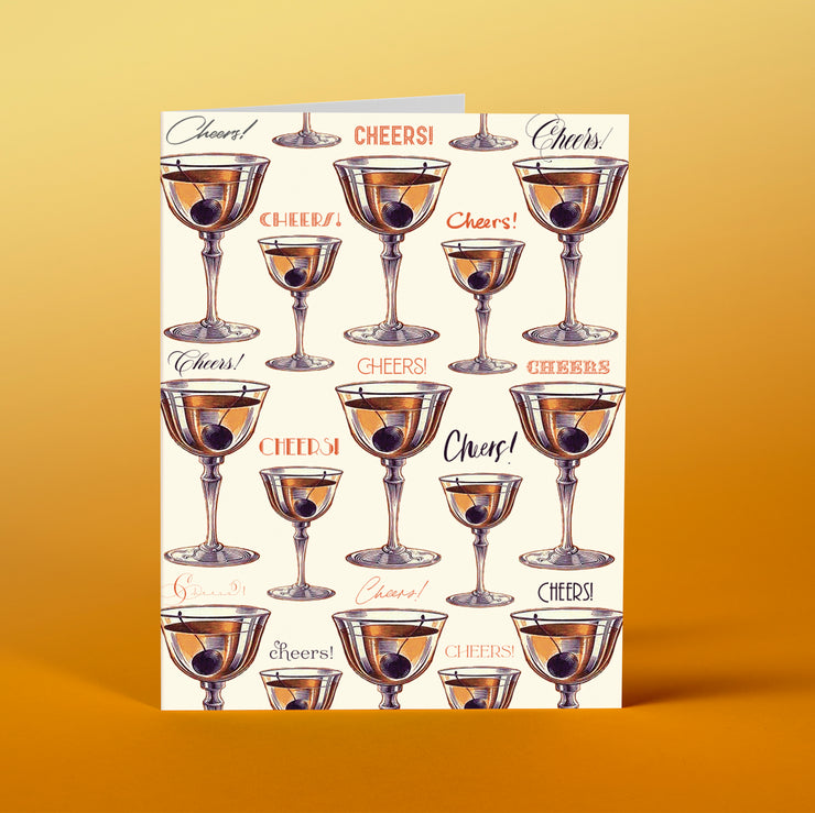 DR08 Cheers Martinis - Offensive+Delightful Cards