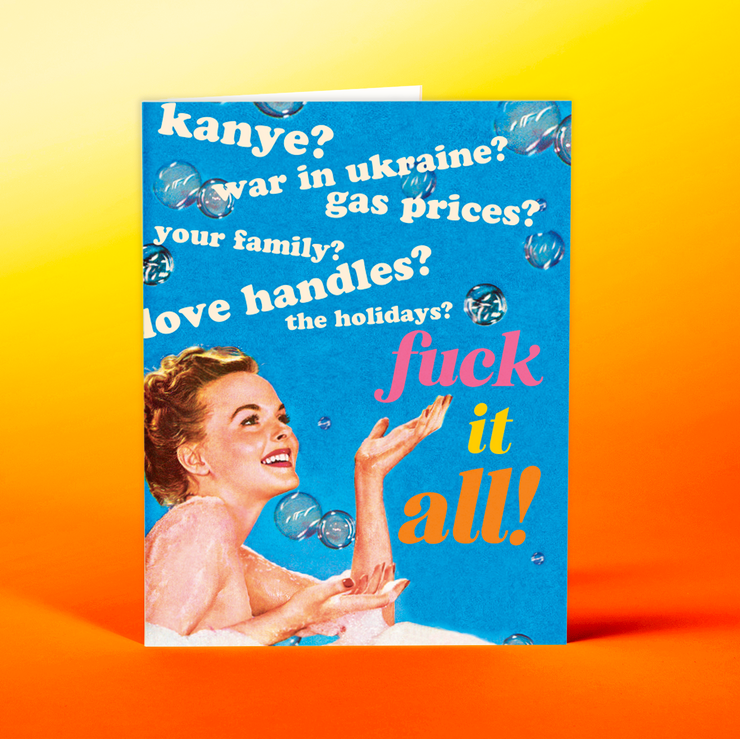PL17 Kanye holidays - Offensive+Delightful Cards
